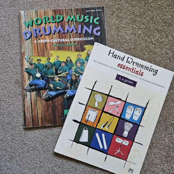 Bundle 1998 - World Music Drumming‎ & Hand Drumming Essentials - c. a. grosso - Picture 1 of 8